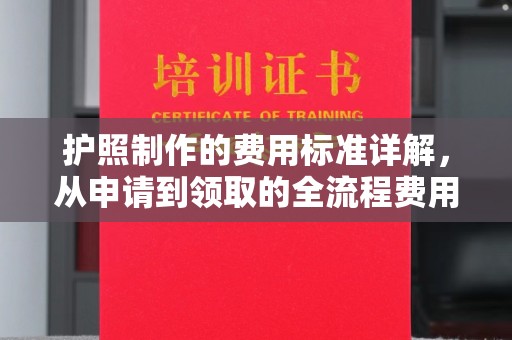 金普新区护照制作的费用标准详解，从申请到领取的全流程费用指南