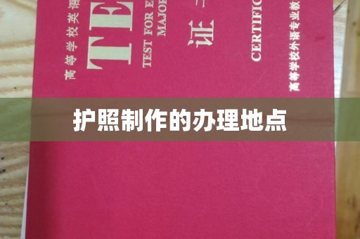 金普新区护照制作的办理地点