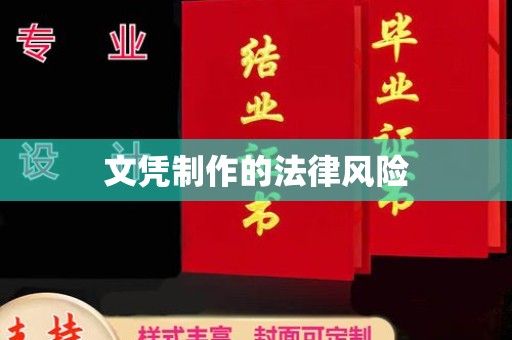 金普新区文凭制作的法律风险