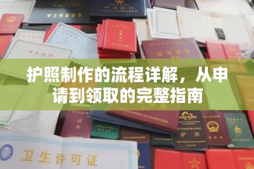 金普新区护照制作的流程详解，从申请到领取的完整指南