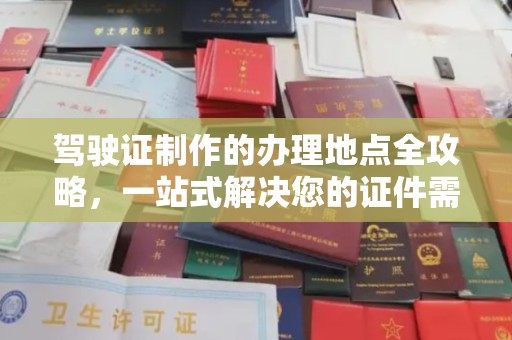 金普新区驾驶证制作的办理地点全攻略，一站式解决您的证件需求