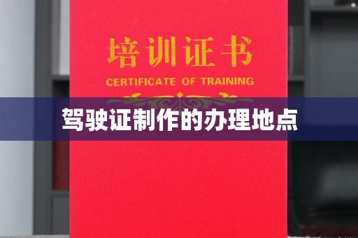 金普新区驾驶证制作的办理地点