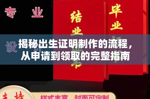 金普新区揭秘出生证明制作的流程，从申请到领取的完整指南