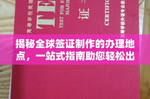 金普新区揭秘全球签证制作的办理地点，一站式指南助您轻松出行