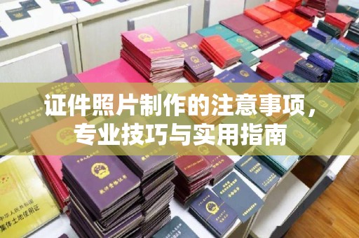 金普新区证件照片制作的注意事项，专业技巧与实用指南