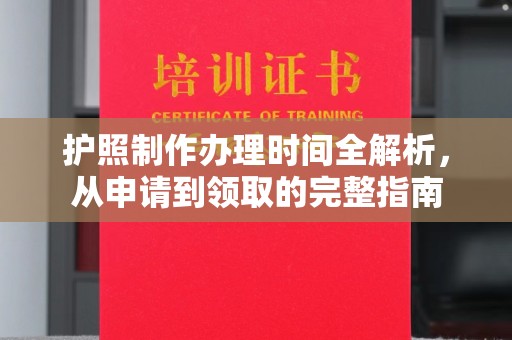 金普新区护照制作办理时间全解析，从申请到领取的完整指南